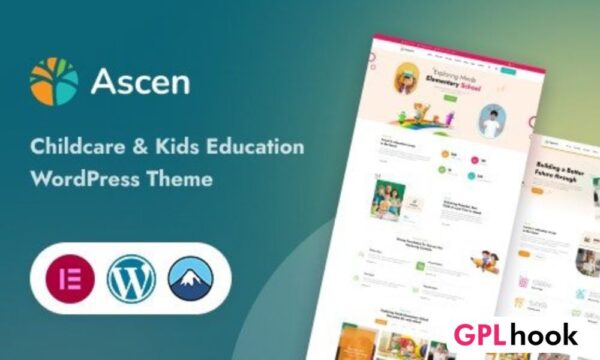 Ascen – Childcare & Kids Education WordPress Theme